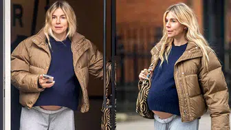 Sienna Miller'ın çifte mesaisi: Hem setlere döndü hem üçüncü kez anne oldu