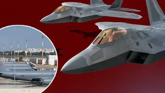 Gökyüzünde stratejik hamle: F-22'ler bölgedeki dengeleri değiştirmek için İsrail'de
