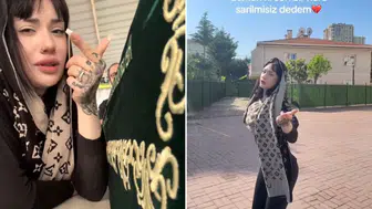 Sosyal medyada son sınır: Cenaze törenini moda podyumuna çevirdi