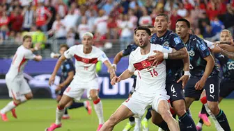 Milli takımın Paraguay sınavında talihsiz anlar