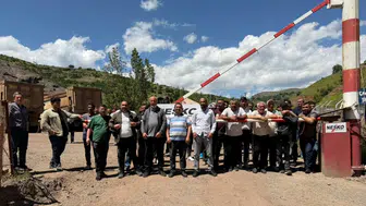 Giresun maden işçileri ücret krizine karşı Ankara yolcusu