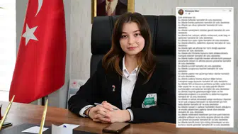 Terme Belediye Meclis Üyesinin paylaşımları istifa getirdi