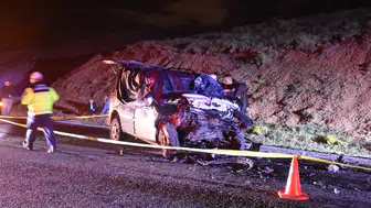 Karayolunda meydana gelen kaza üç can aldı