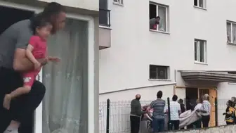 Etimesgut merkezli rehine krizinde çocuk güvenliğe alındı