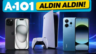A101 market raflarında teknoloji ürünleri dönemi başladı