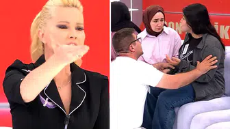 Televizyon yayınında aile fertlerinin tutumu tepki çekti