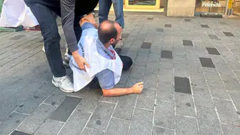 İstiklal Caddesinde öğretmenlere yönelik sert müdahale