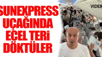 SunExpress uçağında arıza krizi: Yolcular zor anlar yaşadı