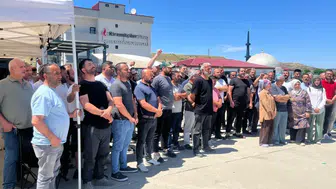 Madenci direnişinde silahlı saldırı iddiası tansiyonu yükseltti