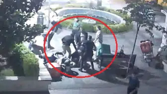 İnegöl caddelerinde sipariş tartışması şiddete dönüştü