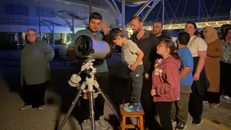 Konya bilim meraklılarını gökyüzüyle buluşturdu