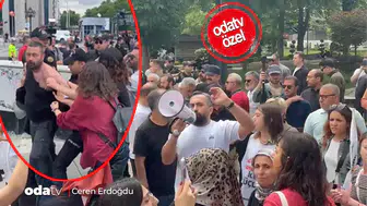 Milli Eğitim Bakanlığı önünde öğretmen eylemine polis engeli