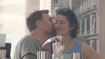 Hollywood yıldızlarının Roma tatilinde samimi anları