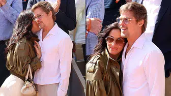 Brad Pitt özel yaşamındaki zorlu süreçte Paris kortlarında görüntülendi