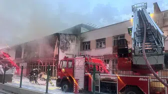 Konya'da bir iş yerinde çıkan yangın acı haberle sonuçlandı