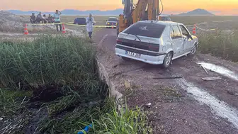 Karaman'da sulama kanalına düşen otomobilde üç çocuk hayatını kaybetti
