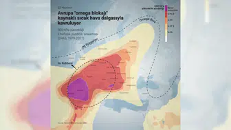 Avrupa meteorolojik kilitlenme nedeniyle aşırı sıcaklarla mücadele ediyor