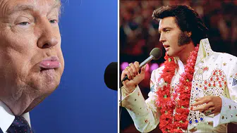 Sahneler boş kalınca meydan ona kaldı: Trump kendisini rock efsanesiyle kıyasladı