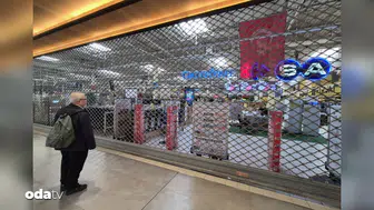 33 yıllık dev marketin kapısına kilit vuruldu: Alışveriş keyfi yerini belirsizliğe bıraktı