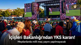 YKS adayları için meydanlarda maç yayınına kısıtlama kararı