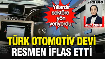 Antalya merkezli otomotiv firması için mahkemeden iflas kararı çıktı