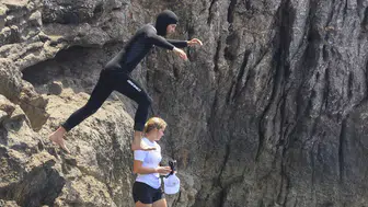 Jared Leto Ibiza sularında adrenalin dolu anlar yaşadı