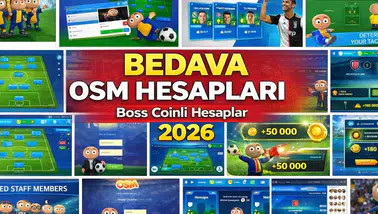 Bedava OSM Hesapları – Boss Coinli Hesaplar 2026