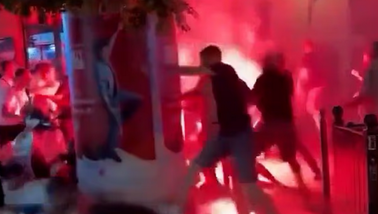 Şampiyonlar Ligi finali öncesi Budapeşte'de kaos: Holiganlar şehri birbirine kattı
