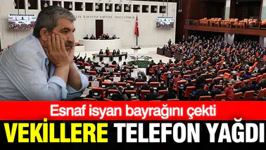 Esnafın gözü kulağı Meclis’te: Borç yükü için acil çözüm beklentisi
