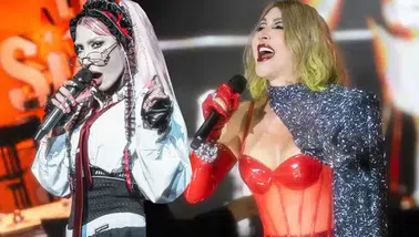 Sahne tarzıyla ezber bozdu: Hande Yener’in kanatlı performansı geceye damgasını vurdu