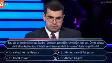 "Sana Dün Bir Tepeden Baktım Aziz İstanbul" Dizelerinin Şairi Kimdir?