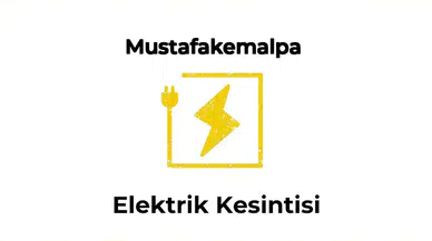12 Ocak 2026 Mustafakemalpasa / Bursa Elektrik Verilmeyecektir