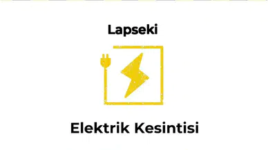 12 Ocak 2026 Lapseki / Çanakkale Elektrik Verilmeyecektir