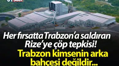 Her fırsatta Trabzon’a saldıran Rize’ye çöp tepkisi! Trabzon kimsenin arka bahçesi değildir...