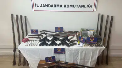 Manisa'da ruhsatsız silah ve tarihi eser operasyonu: 1 gözaltı!