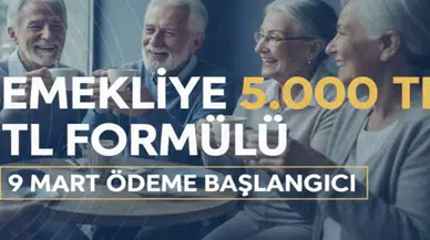 Emekli Bayram İkramiyesinde 2026 Takvimi Netleşti: 5.000 TL Formülü ve 9 Mart Ödeme Başlangıcı