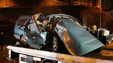 Gümüşhane'de otomobil kazası: 1 ölü, 3 yaralı!