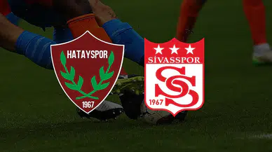 Hatayspor – Sivasspor maçı canlı izle: Hangi kanalda, saat kaçta?