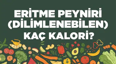 Eritme Peyniri (Dilimlenebilen) kaç kalori?Eritme Peynirinin (Dilimlenebilen) besin değerleri neler?