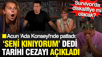 Acun Ilıcalı ‘Ada Konseyi’nde patladı: ‘Seni kınıyorum’ dedi, tarihi cezayı açıkladı!