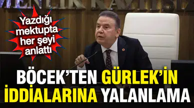 Muhittin Böcek'ten Akın Gürlek'e yalanlama: Bir mektupla her şeyi anlattı
