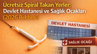 Ücretsiz Spiral Takan Yerler: Devlet Hastanesi ve Sağlık Ocakları (2026 Rehberi)