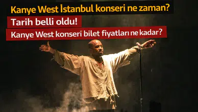 Kanye West İstanbul konseri ne zaman? Tarih belli oldu!Kanye West konseri bilet fiyatları ne kadar?
