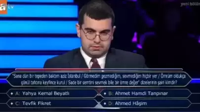 "Sana Dün Bir Tepeden Baktım Aziz İstanbul" Dizelerinin Şairi Kimdir?
