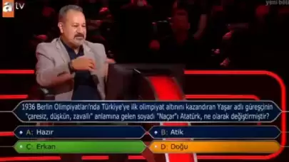 Türkiye’ye ilk olimpiyat altınını kazandıran Yaşar adlı güreşçinin soyadı! (1936 Berlin Olimpiyatları)
