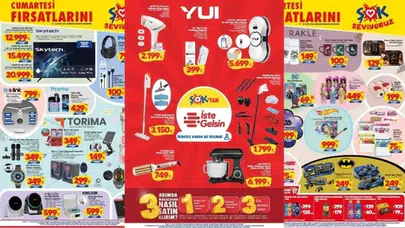 "ŞOK Market'ten 17-20 Ocak 2026 Dönemine Özel İndirimli Ürünler ve Teknoloji Fırsatları!"