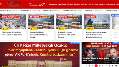 Mevzurize.com: Rize’nin Nabzını Tutan Güncel Haber Platformu