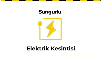 12 Ocak 2026 Sungurlu / Çorum Elektrik Kesinti Bilgisi