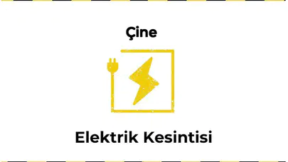 13 Ocak 2026 Çine / Aydın Elektrik Kesinti Detayı kesintiler