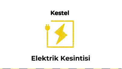 Kestel / Bursa 13 Ocak 2026 Tarihinde 8 saat Elektrik Kesintisi